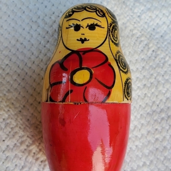 Vintage Russian Matroyska nesting dolls - Picture 3 of 6